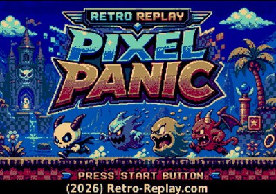 Retro Replay: Pixel Panic - Screenshot - Game Title (null) - 633x444