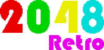 2048 Retro - Clear Logo (null) - 276x134