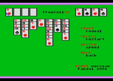 FreeCellXE - Screenshot - Gameplay (Europe) - 336x240