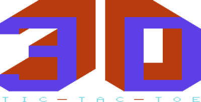 3D Tic-Tac-Toe - Clear Logo (null) - 841x429