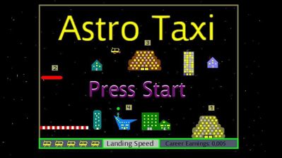 Astro Taxi - Screenshot - Game Title (World) - 1000x562