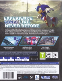Sonic Frontiers - Box - Back (Europe) - 1457x1888