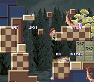 Umihara Kawase Christmas Community Challenge - Screenshot - Gameplay (null) - 512x448