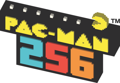 Pac-Man 256 - Clear Logo (World) - 2048x1416