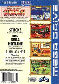 Samurai Shodown - Box - Back (Australia) - 502x714