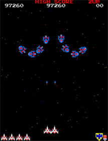 Galaga Challenging Only - Screenshot - Gameplay (null) - 580x756
