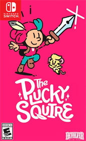 The Plucky Squire - Box - Front (North America) - 487x800