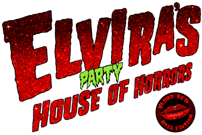 Elvira's Party House of Horrors: Blood Red Kiss Edition - Clear Logo (null) - 1270x848