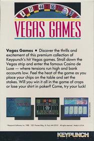 Vegas Games - Box - Back - 468x700