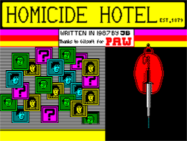 Homicide Hotel - Screenshot - Game Title (null) - 256x192