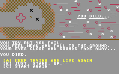 A Little Adventure - Screenshot - Game Over (null) - 640x400