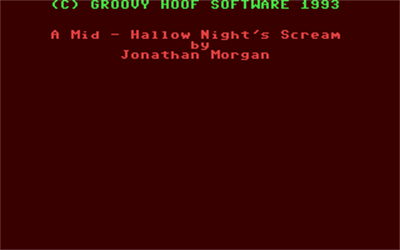 A Mid: Hallow Night's Scream - Screenshot - Game Title (null) - 320x200