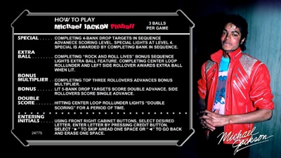 Michael Jackson - Arcade - Controls Information (null) - 1920x1080