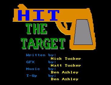 Hit the Target - Screenshot - Game Title (null) - 647x498
