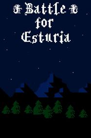 Battle for Esturia - Box - Front (null) - 600x900