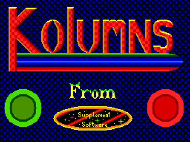 Kolumns - Screenshot - Game Title (Europe) - 512x384