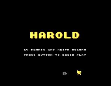 Harold - Screenshot - Game Title (null) - 691x535