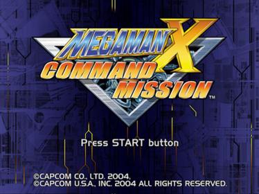 Mega Man X: Command Mission - Screenshot - Game Title (null) - 640x480