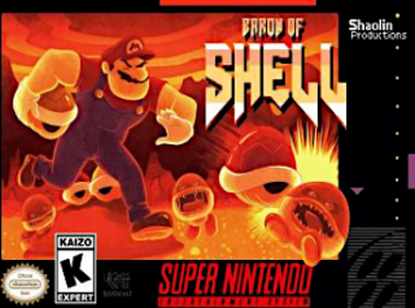 Super Mario World: Baron of Shell - Fanart - Box - Front (North America) - 320x237