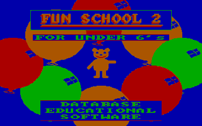 Fun School 2: For the Under-6s - Screenshot - Game Title (null) - 320x200