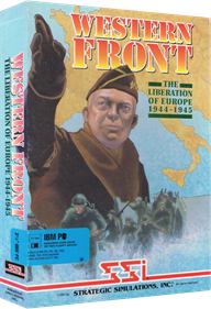 Western Front: The Liberation of Europe 1944-1945 - Box - 3D (null) - 851x1244