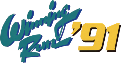 Winning Run '91 - Clear Logo (North America) - 1793x944