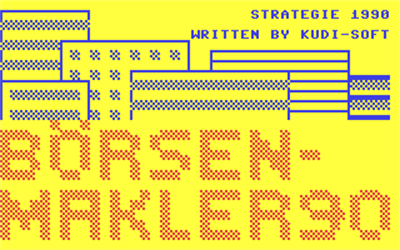 Borsenmakler 90 - Screenshot - Game Title (null) - 320x200