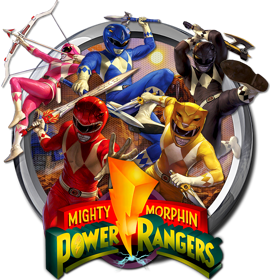 Mighty Morphin Power Rangers - Fanart - Cart - Front (null) - 963x1000