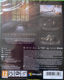 Hogwarts Legacy  - Box - Back (Europe) - 1217x1524