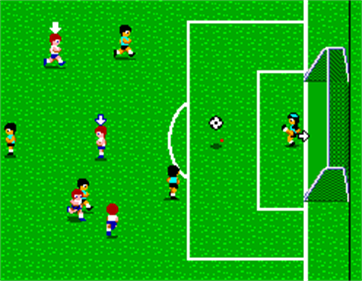 Great Soccer: The Mega Cartridge - Screenshot - Gameplay (World) - 248x192