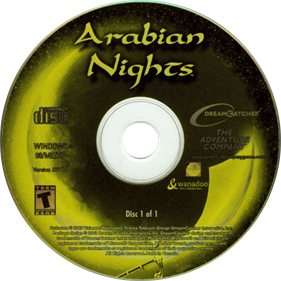 Arabian Nights - Disc (North America) - 758x758