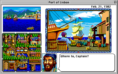 Uncharted Waters - Screenshot - Gameplay (null) - 525x331