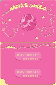 Nadia's World - Screenshot - Game Title (null) - 256x384