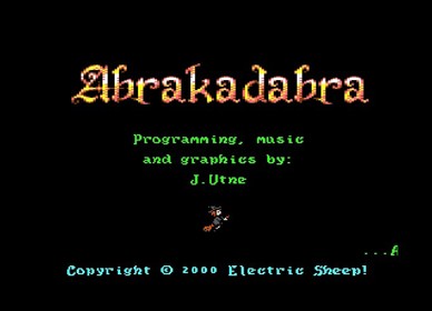 Abrakadabra (Electric Sheep) - Screenshot - Game Title (null) - 682x493
