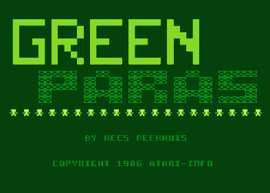 Green Paras - Screenshot - Game Title (Europe) - 336x240