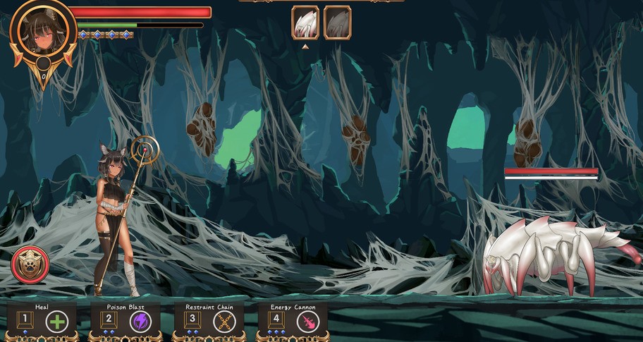 Illustration of Estella's Nightmare: Sealed Space and a Succubus's Curse