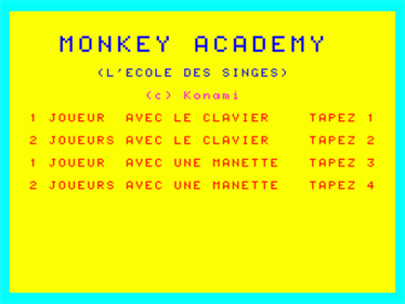 Monkey Academy - Screenshot - Game Title (null) - 640x480
