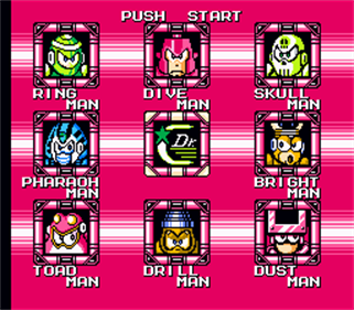 Rockman 4: Burst Chaser X Air Sliding - Screenshot - Game Select (null) - 256x224