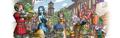 Dragon Quest X: Rise of the Five Tribes Online - Banner (Japan) - 1920x620