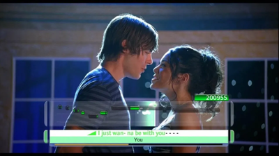 Disney Sing It: High School Musical 3: Senior Year - Screenshot - Gameplay (Russia) - 1280x720