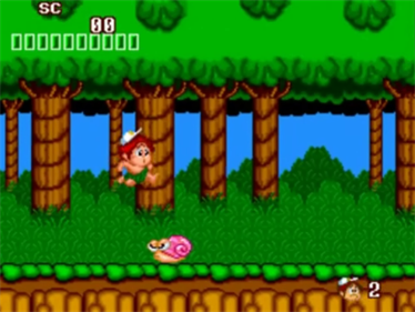 New Adventure Island - Screenshot - Gameplay (World) - 640x480
