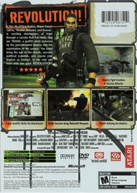 Marc Ecko's Getting Up: Contents Under Pressure - Box - Back (North America) - 640x899