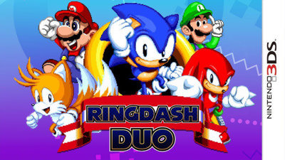 RingDash Duo 3DS - Fanart - Box - Front (null) - 686x386