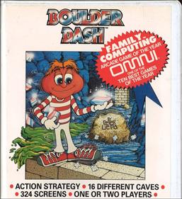 Boulder Dash - Box - Front (North America) - 802x874