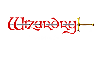 Wizardry: The Five Ordeals - Clear Logo (null) - 640x360