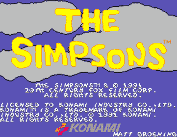 The Simpsons - Screenshot - Game Title (null) - 288x224