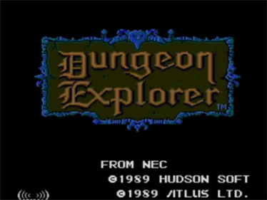 Dungeon Explorer - Screenshot - Game Title (North America) - 640x480