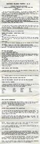Savage Island: Part Two - Advertisement Flyer - Front (null) - 207x744