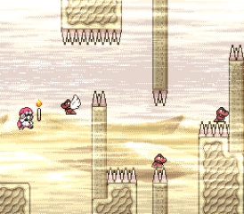 Illustration of Super Mario World: Eikro: The Children of Darloum