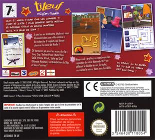 Tootuff: Mission Nadia - Box - Back (France) - 640x579